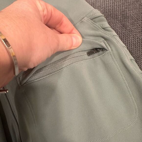 NWT‎ Athleta Delancey Moto Leggings Sage Green Size XXS Compression Active - Picture 8 of 12